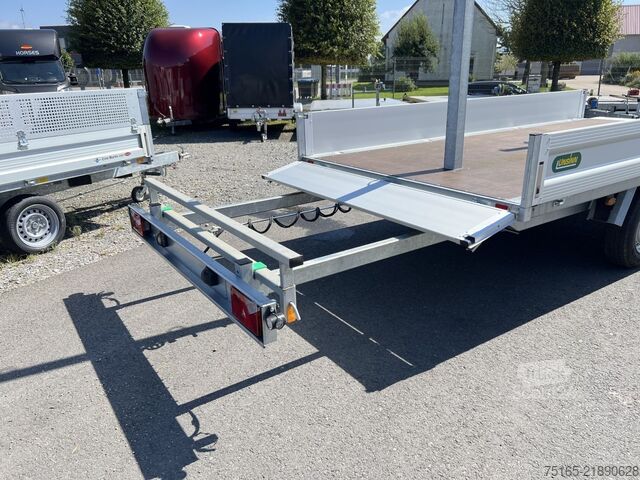 Langmaterialetrailer UNSINN ULM 4820-35-14 Langmaterialanhänger