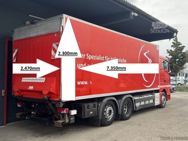 Hladilni tovornjak MAN TGX 26.440 Retarder Standklima LBW MitsubisTU100