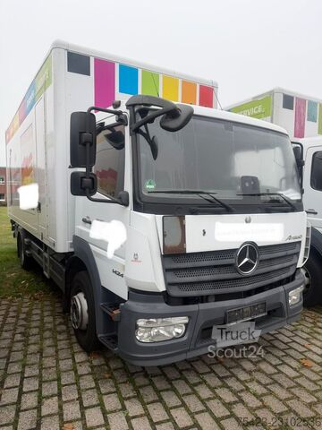 Autocamion cu caroserie tip cutie MERCEDES-BENZ Atego 1424 Koffer LBW Klima EU6