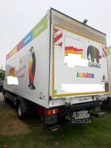 Autocamion cu caroserie tip cutie MERCEDES-BENZ Atego 1424 Koffer LBW Klima EU6