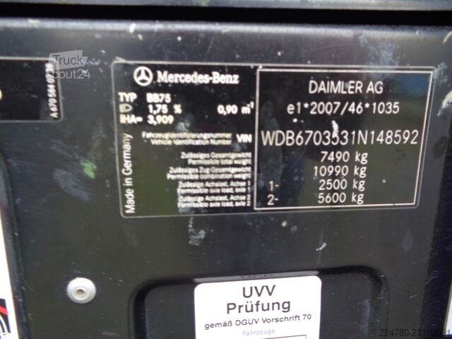  Mercedes-Benz 816D Vario Maxi, Tüv 10 / 27, nur 180tkm