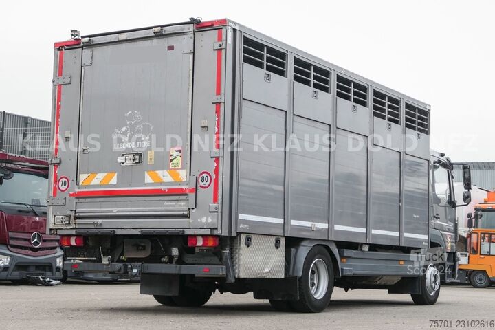 Viehtransporter LKW MERCEDES-BENZ Atego 1530 Viehtransporter Kamera Euro 6