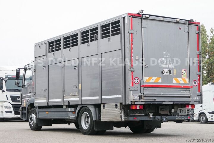 Viehtransporter LKW MERCEDES-BENZ Atego 1530 Viehtransporter Kamera Euro 6