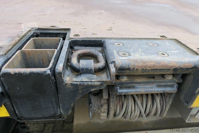 Working platform semitrailer KRONE SDP 27, Container, Rungen, 2x Lift, Multi-Lock