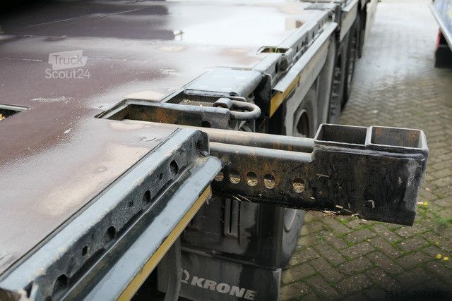 Working platform semitrailer KRONE SDP 27, Container, Rungen, 2x Lift, Multi-Lock
