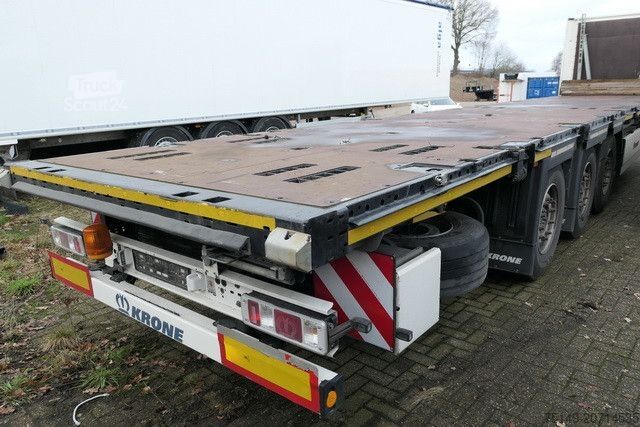 Working platform semitrailer KRONE SDP 27, Container, Rungen, 2x Lift, Multi-Lock