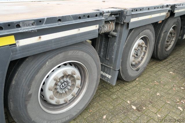 Working platform semitrailer KRONE SDP 27, Container, Rungen, 2x Lift, Multi-Lock