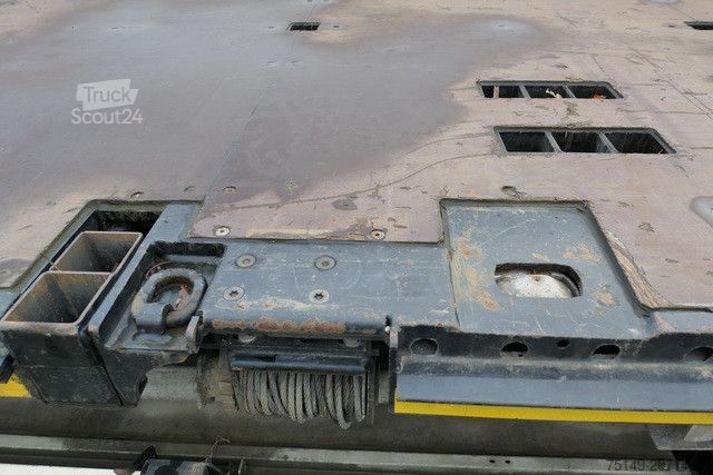 Working platform semitrailer KRONE SDP 27, Container, Rungen, 2x Lift,  Multi-Lock