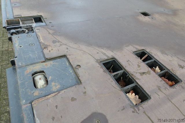 Working platform semitrailer KRONE SDP 27, Container, Rungen, 2x Lift,  Multi-Lock