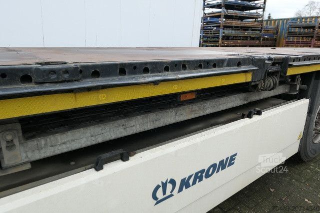 Open semitrailer KRONE SDP 27, Container, Rungen, 2x Lift, Multi-Lock