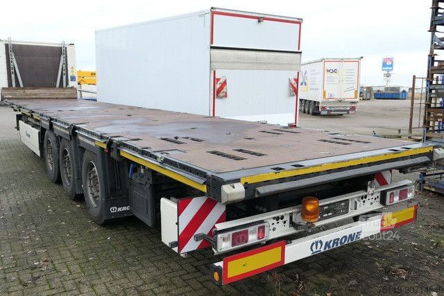 Open semitrailer KRONE SDP 27, Container, Rungen, 2x Lift, Multi-Lock