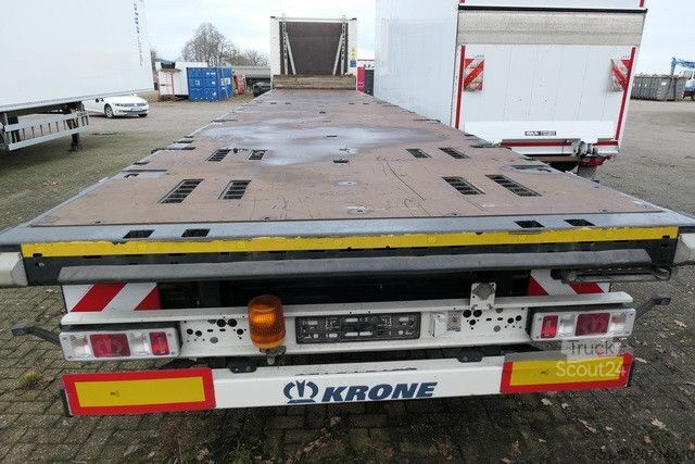 Open semitrailer KRONE SDP 27, Container, Rungen, 2x Lift, Multi-Lock