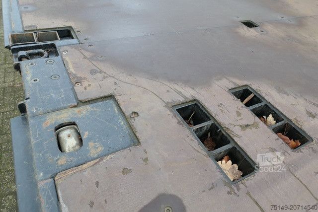 Open semitrailer KRONE SDP 27, Container, Rungen, 2x Lift, Multi-Lock