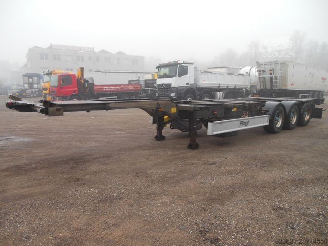 شبه مقطورة بهيكل قابل للتبديل FLIEGL SDS 380 GOOSENECK, BPW