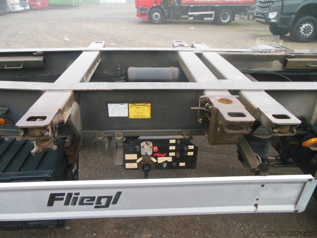 شبه مقطورة بهيكل قابل للتبديل FLIEGL SDS 380 GOOSENECK, BPW