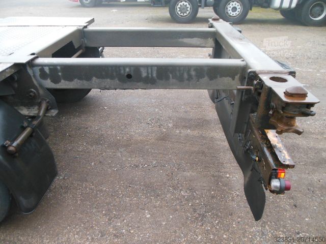 شبه مقطورة بهيكل قابل للتبديل FLIEGL SDS 380 GOOSENECK, BPW