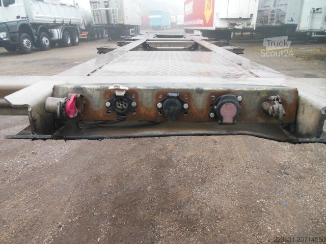 شبه مقطورة بهيكل قابل للتبديل FLIEGL SDS 380 GOOSENECK, BPW