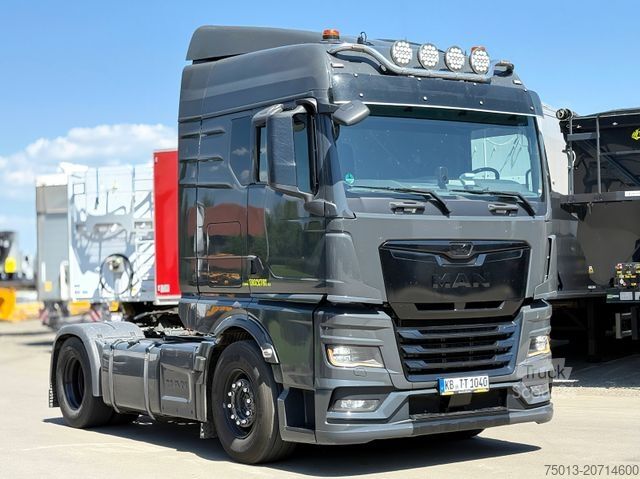 Стандартный седельный тягач MAN 18.580 LL SA, Voll- Luft Federung, Kipphydraulik