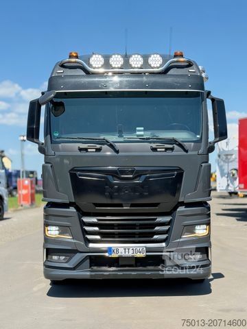 Стандартный седельный тягач MAN 18.580 LL SA, Voll- Luft Federung, Kipphydraulik