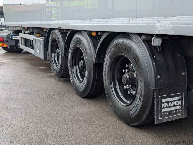 Auflieger mit Walkingfloor KNAPEN 92 cbm, Liftachse, 10 mm, MIETEN?