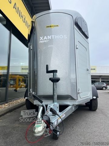 Horse transport trailer HUMBAUR Xanthos Aero 2-Pferdeanhänger 2,4t Neu SK