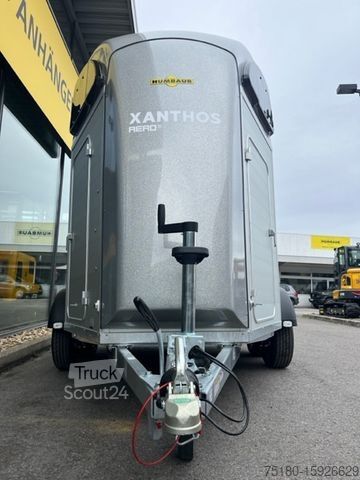 Horse transport trailer HUMBAUR Xanthos Aero 2-Pferdeanhänger 2,4t Neu SK