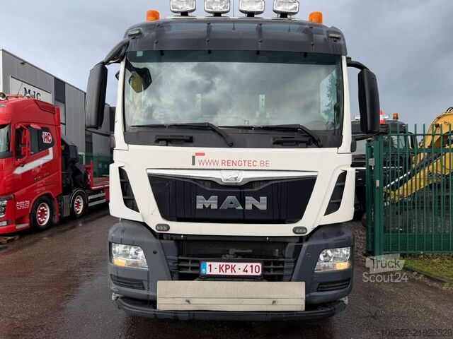 Грузоподъемная платформа MAN TGS 35.440 8x4 TRIDEM PRITSCHE + KRAN HIAB 288 ...
