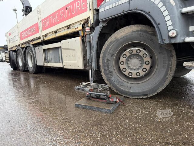 Грузоподъемная платформа MAN TGS 35.440 8x4 TRIDEM PRITSCHE + KRAN HIAB 288 ...