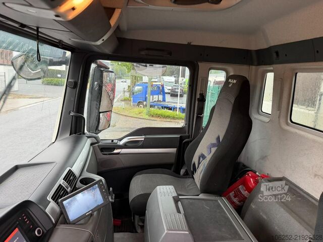 Грузоподъемная платформа MAN TGS 35.440 8x4 TRIDEM PRITSCHE + KRAN HIAB 288 ...
