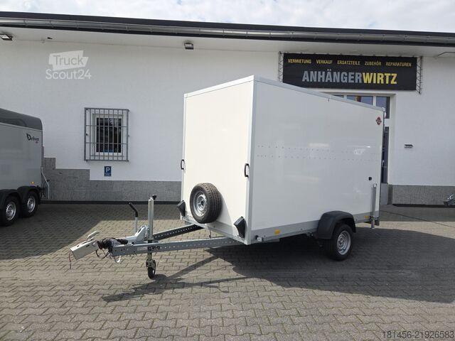 автомобилен ремарке Stema 1.5to Koffer 300x150x180cm gebraucht