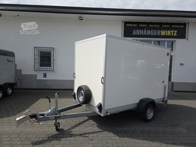автомобилен ремарке Stema 1.5to Koffer 300x150x180cm gebraucht