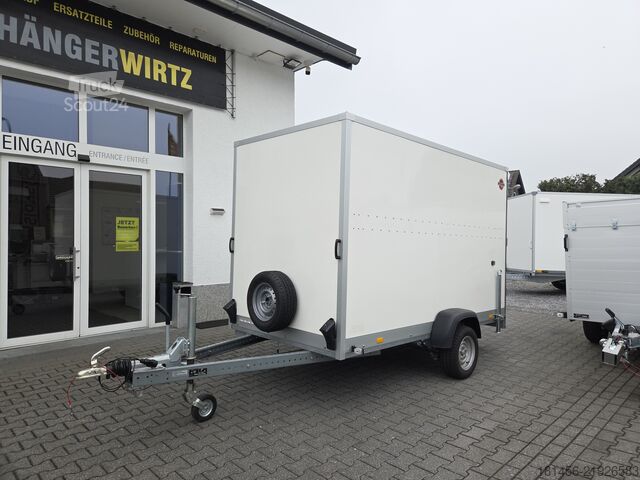 автомобилен ремарке Stema 1.5to Koffer 300x150x180cm gebraucht