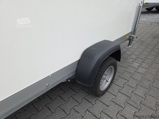 автомобилен ремарке Stema 1.5to Koffer 300x150x180cm gebraucht