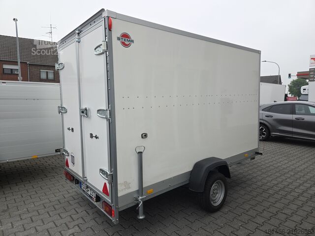 автомобилен ремарке Stema 1.5to Koffer 300x150x180cm gebraucht
