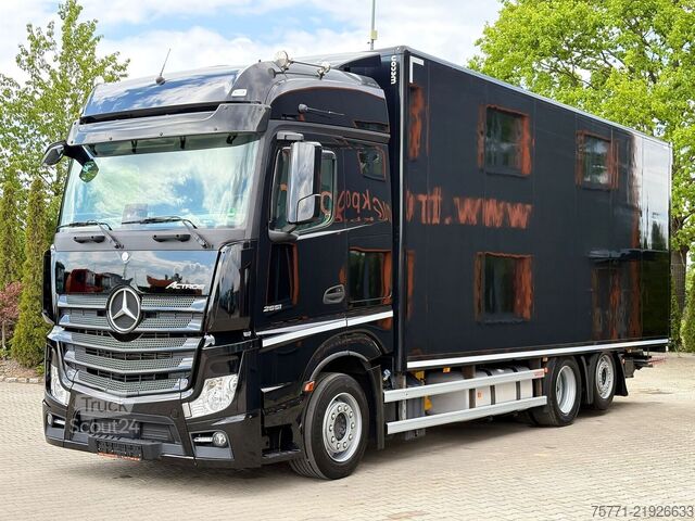 čemodāns Mercedes-Benz ACTROS 2551 6x2 EURO6 KONTENER + WINDA DHOLLANDIA