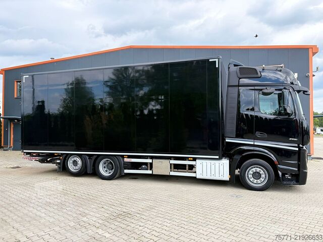 čemodāns Mercedes-Benz ACTROS 2551 6x2 EURO6 KONTENER + WINDA DHOLLANDIA