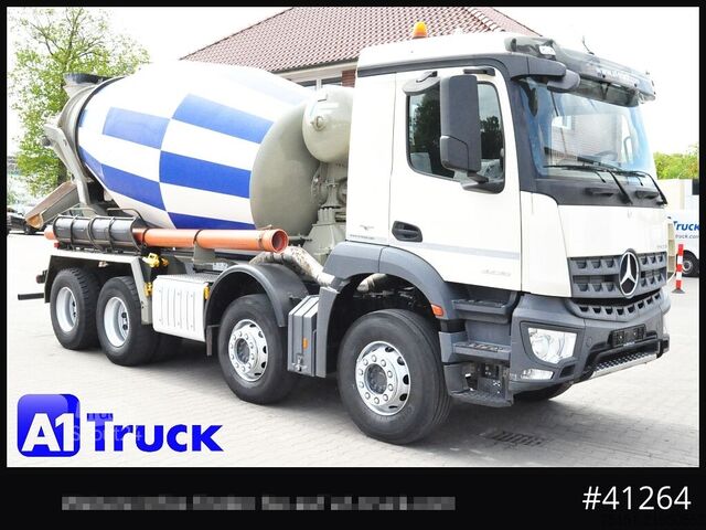Camion malaxeur à béton MERCEDES-BENZ Arocs 3236 Stetter 9m³ Mixer 8x4