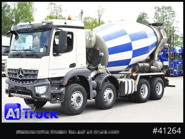 Camion malaxeur à béton MERCEDES-BENZ Arocs 3236 Stetter 9m³ Mixer 8x4
