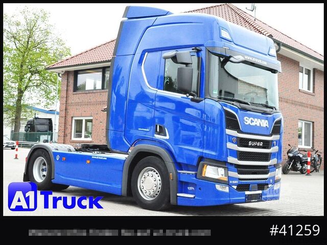 Standartinis vilkikas SCANIA R 520, V8  Retarder, Standklima,