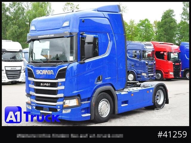 Standartinis vilkikas SCANIA R 520, V8  Retarder, Standklima,