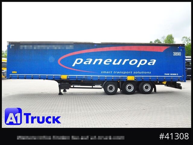 Öppen semitrailer med kapell KOEGEL S 24 Tautliner, Code XL, BPW,  1 Vorbesitzer, VDI 2700