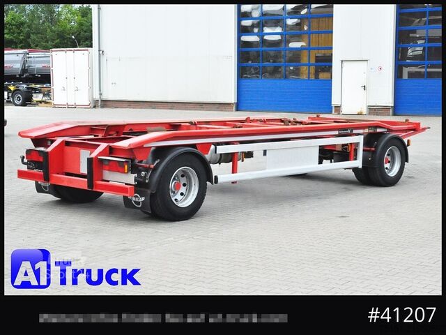Reboque roll off HUEFFERMANN HAR 1870, luft,BPW 1 Hand