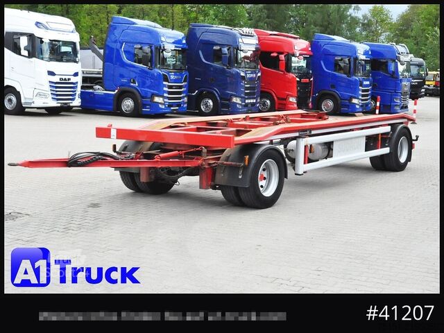 Reboque roll off HUEFFERMANN HAR 1870, luft,BPW 1 Hand