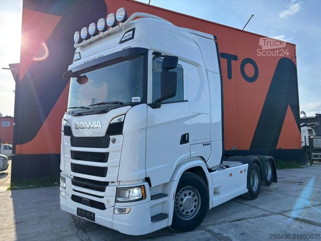 Standartinis traktorius Scania S 660 6x2 RETARDER / DOUBLE BOGIE