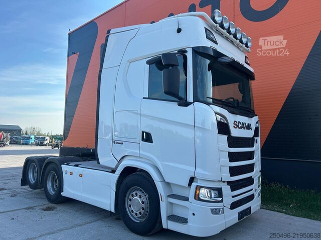 Standartinis traktorius Scania S 660 6x2 RETARDER / DOUBLE BOGIE