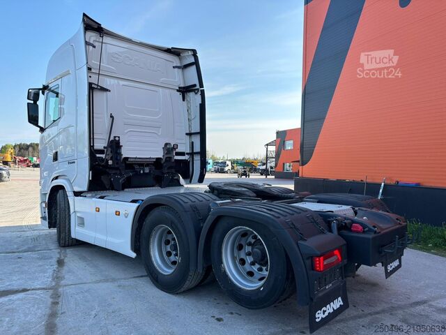 Standartinis traktorius Scania S 660 6x2 RETARDER / DOUBLE BOGIE