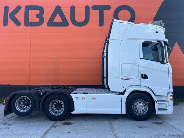 Standartinis traktorius Scania S 660 6x2 RETARDER / DOUBLE BOGIE