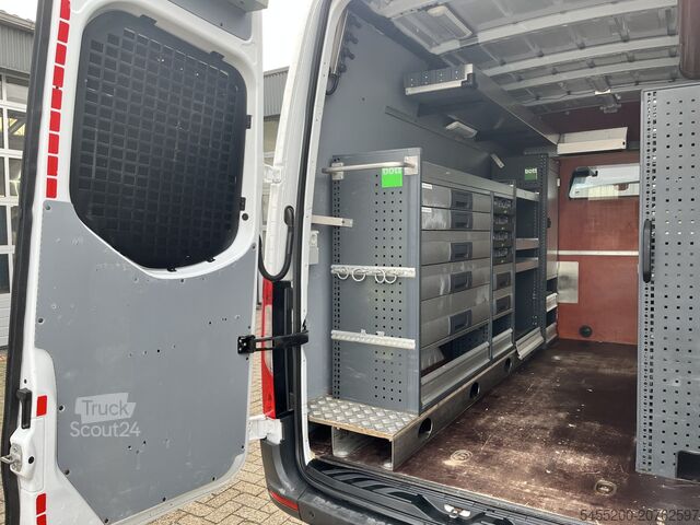 Break à toit surélevé Mercedes-Benz Sprinter 314 2.2 CDI L2H2 Werkplaats inrichting...