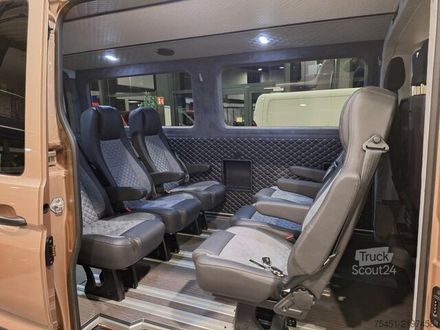 Minibus Man TGE 3.180 Kombi 9 Sitze ALU KAMERA ERGO LED NAVI LEDER Sonderumbau