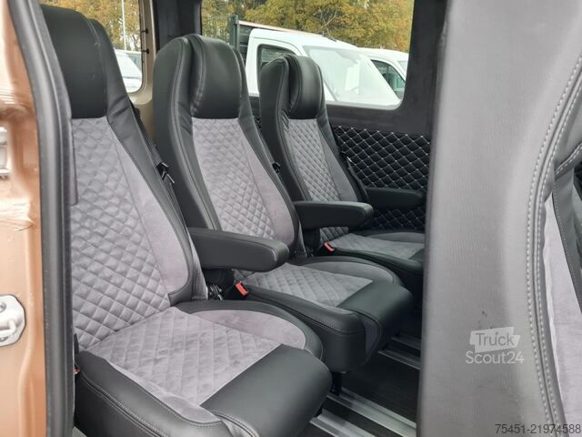 Minibus Man TGE 3.180 Kombi 9 Sitze ALU KAMERA ERGO LED NAVI LEDER Sonderumbau